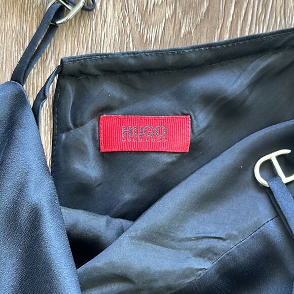 Hugo Boss Silk Strappy Back Dress - Picture 4 of 9